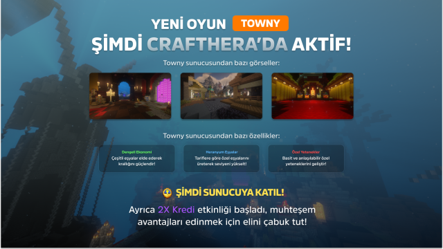 Towny Oyun Modu Aktif!